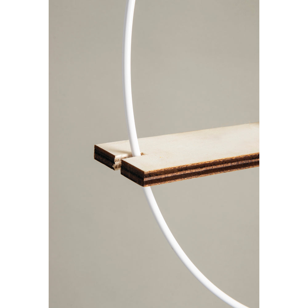 Bastelset Deko Ring + Holzboard Produktbild