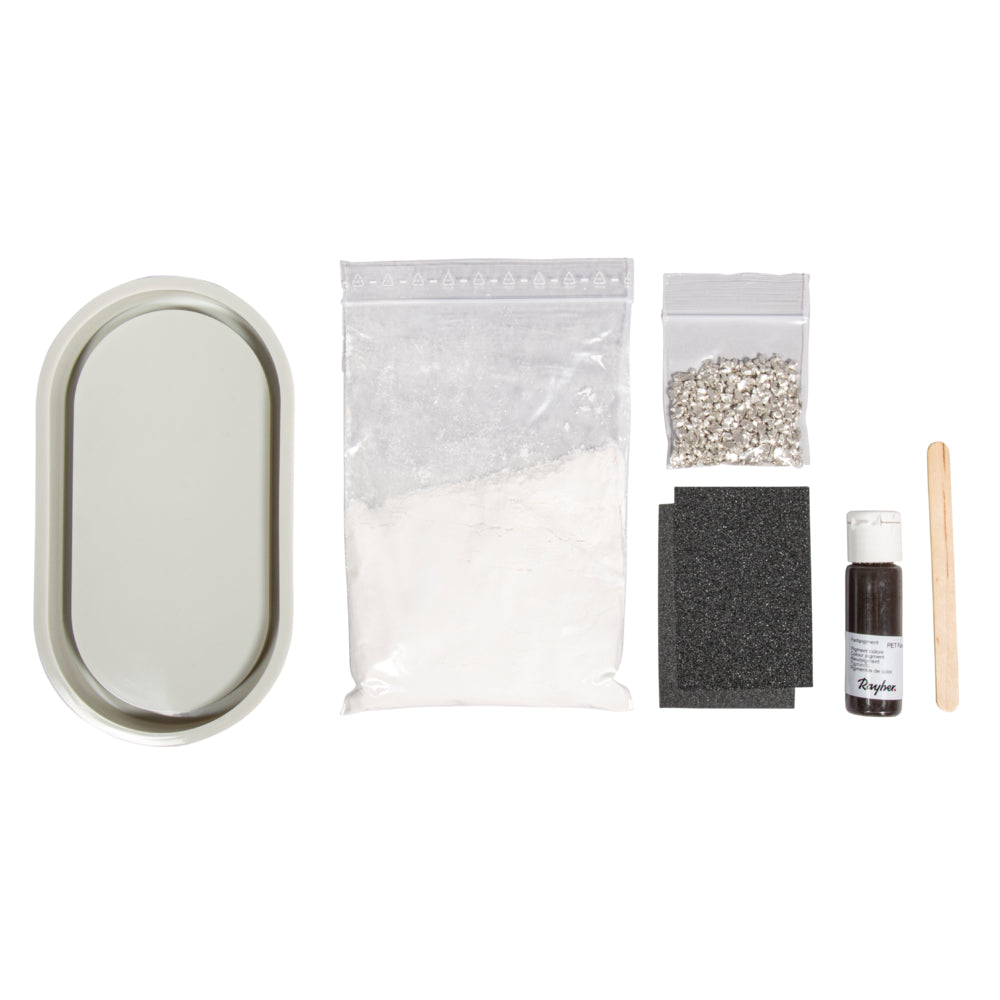 Bastelset Raysin Terrazzo-Untersetzer Produktbild