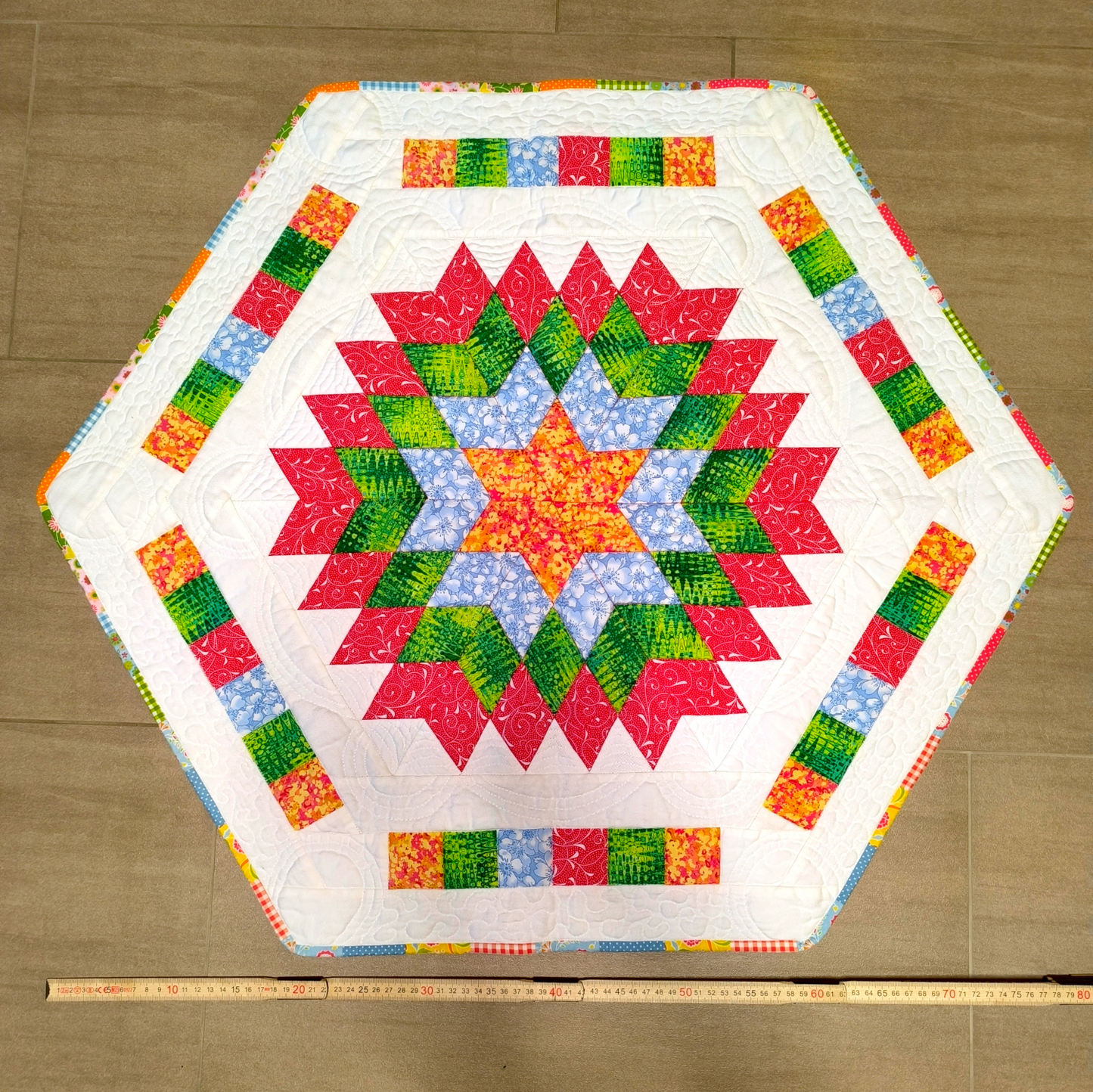 Quilt "Frühlingslicht", ca. 75 cm Produktbild