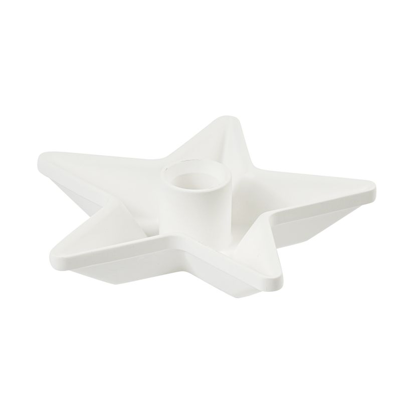 Silikon Gießform Kerzenhalter Stern, ca. 15,2 x 14,6 x 3,6 cm Produktbild