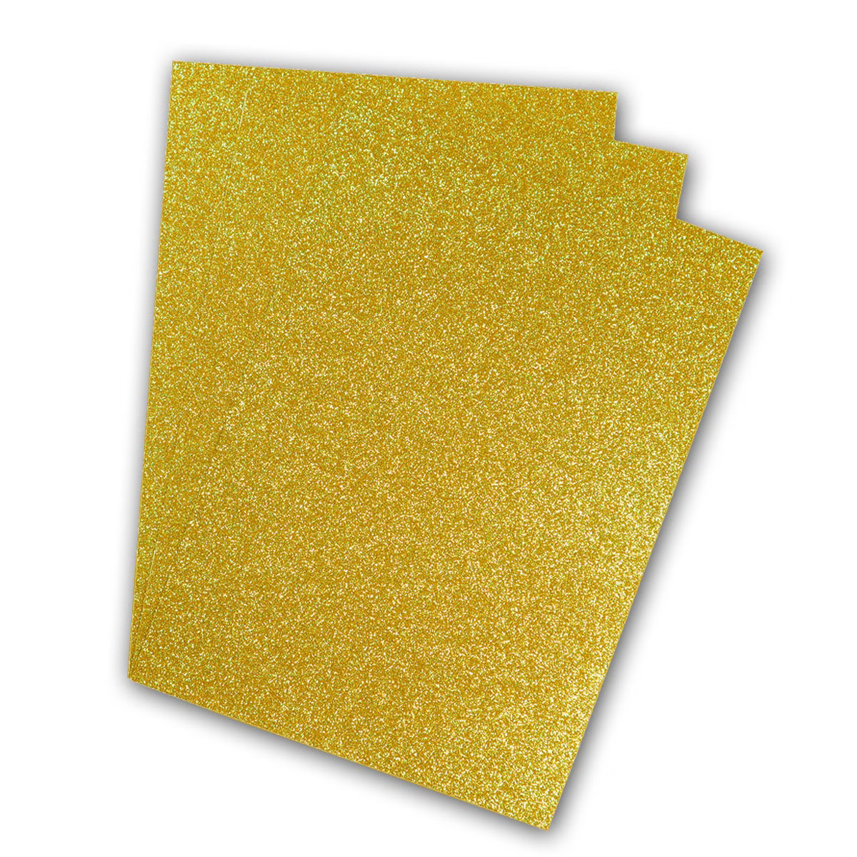 POLI-FLEX® PEARL GLITTER, 20cm x 30cm in Farbe Gold