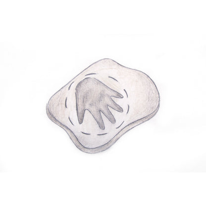 Babyfuß-Abdruckset "keeping memories"  Produktbild