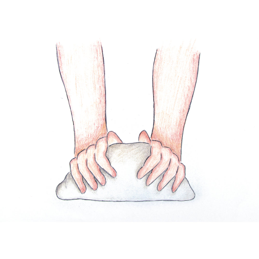 Babyfuß-Abdruckset "keeping memories"  Produktbild