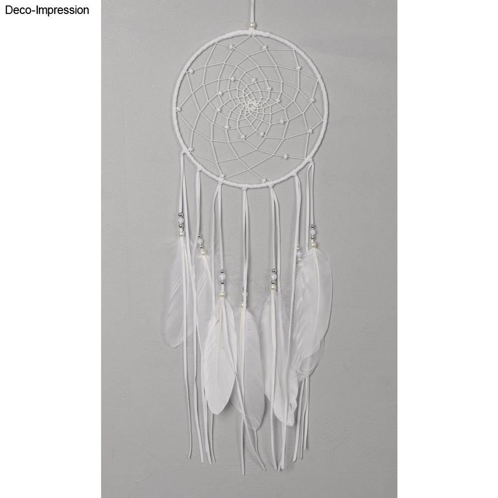 Traumfänger Bastelset – 18 cm, weiß - Produktbild