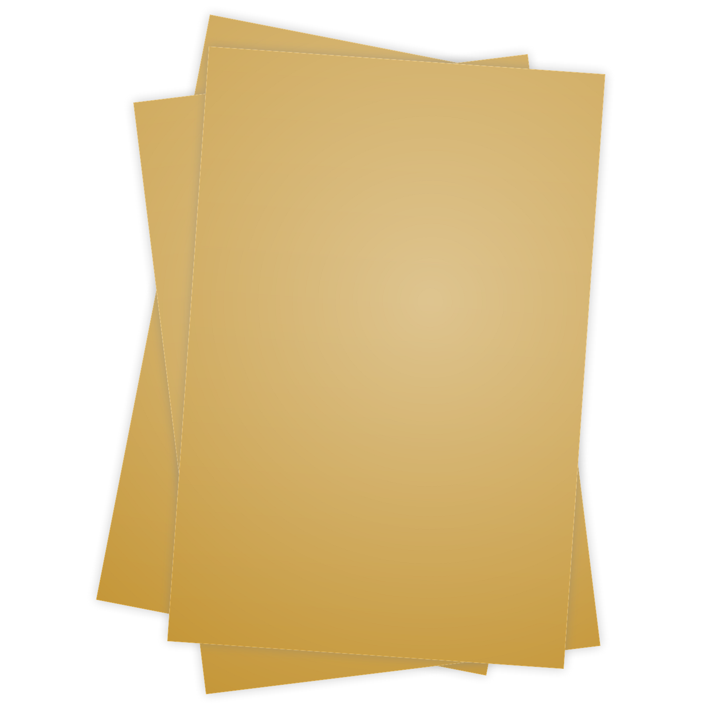 craftcut® glänzend, 20cm x 30cm in Farbe Gold Metallic