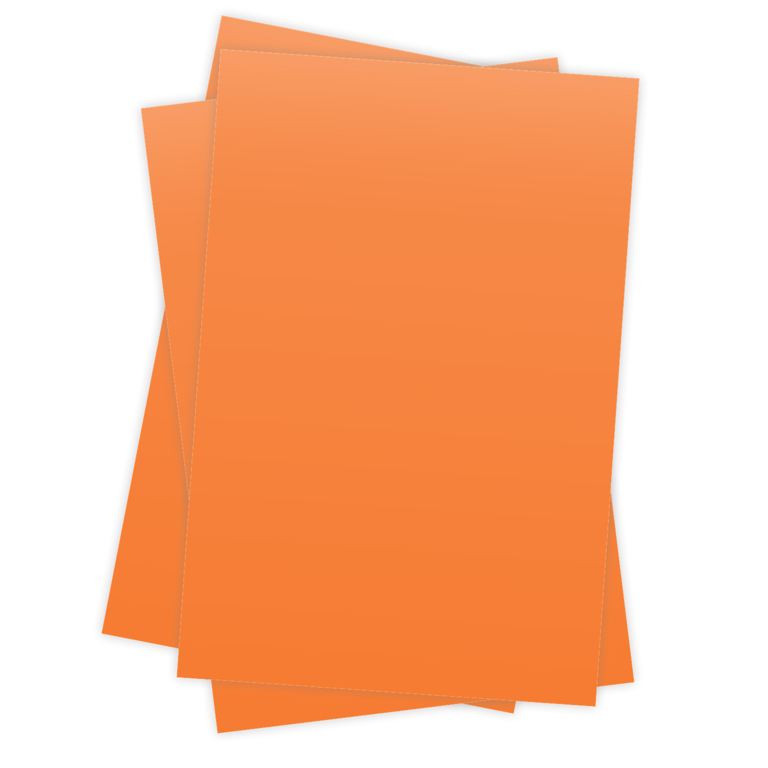 craftcut® glänzend, 20cm x 30cm in Farbe Orange