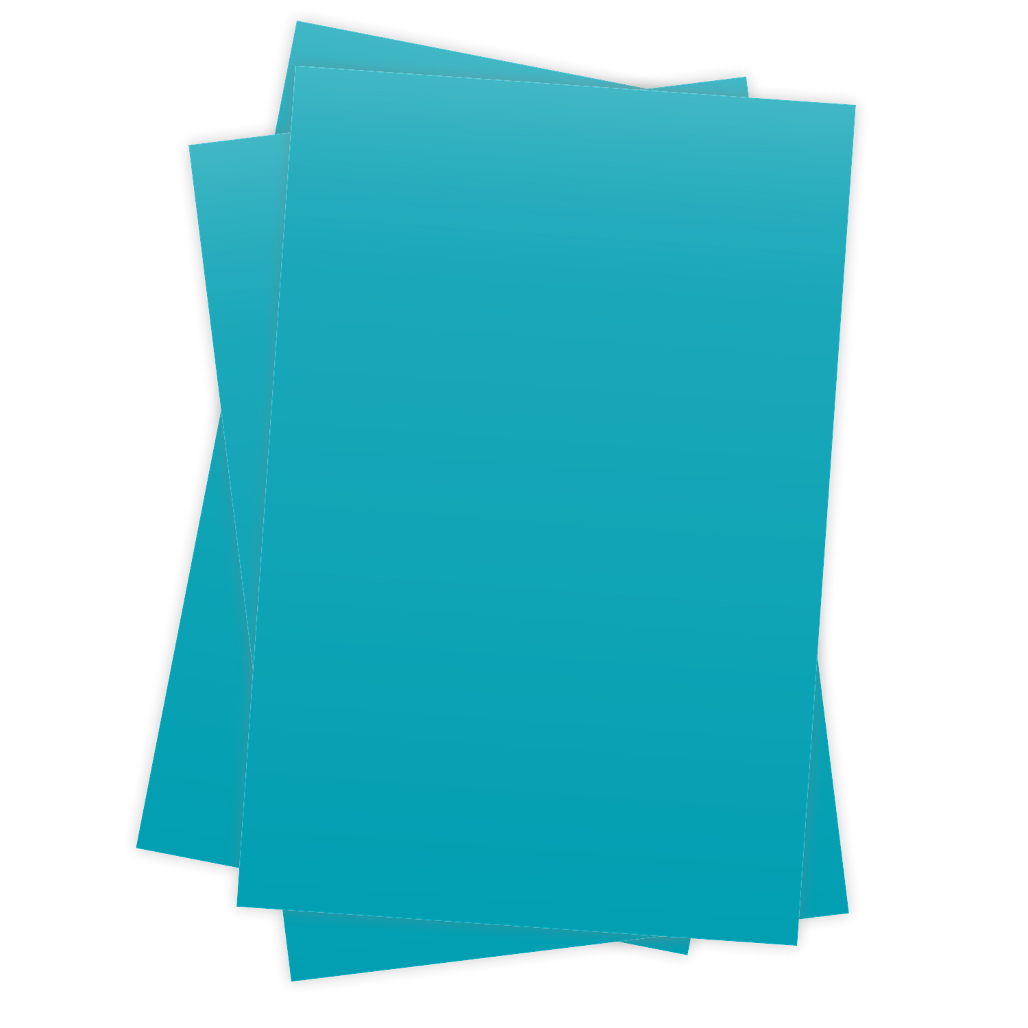 craftcut® glänzend Vinylfolie A4 - Variante: Aqua Green