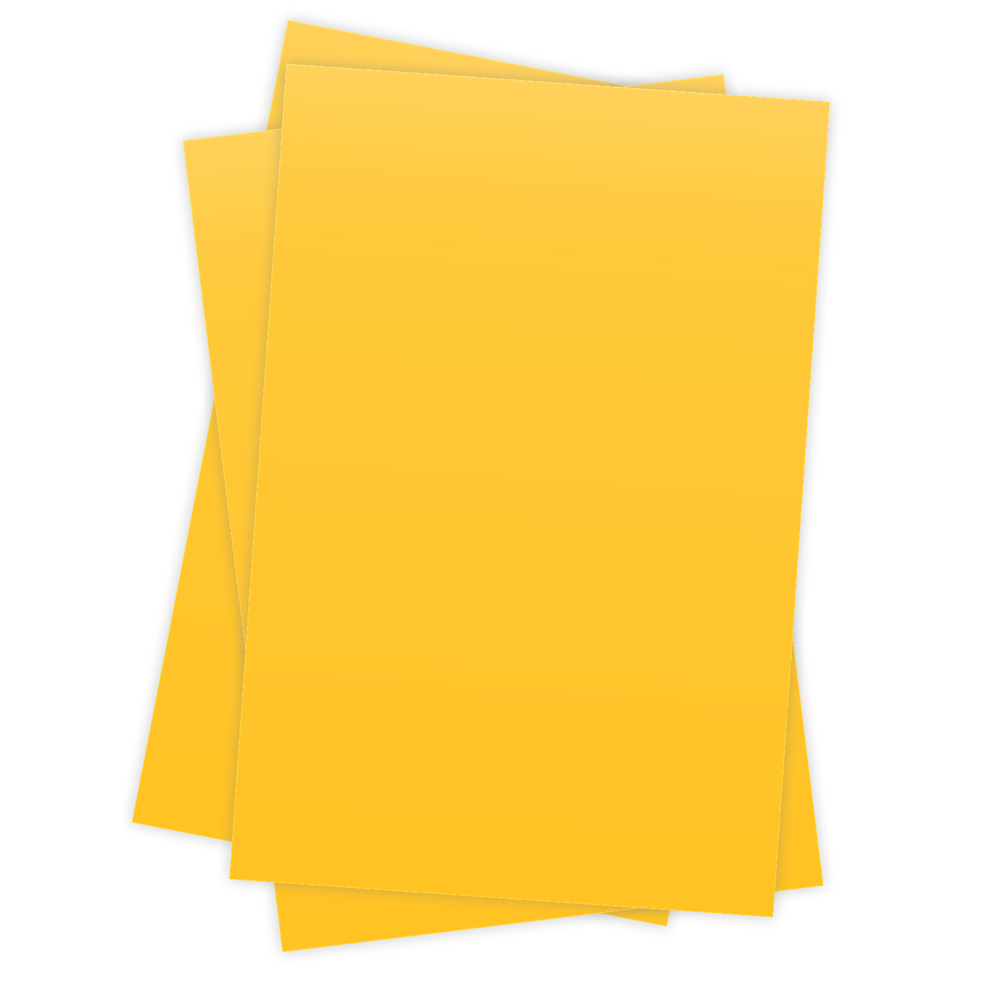 craftcut® glänzend Vinylfolie A4 - Variante: Bright Yellow