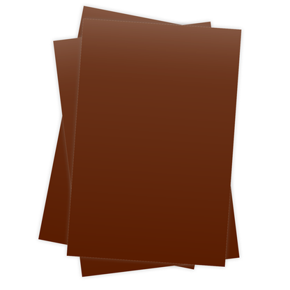 craftcut® glänzend Vinylfolie A4 - Variante: Brown