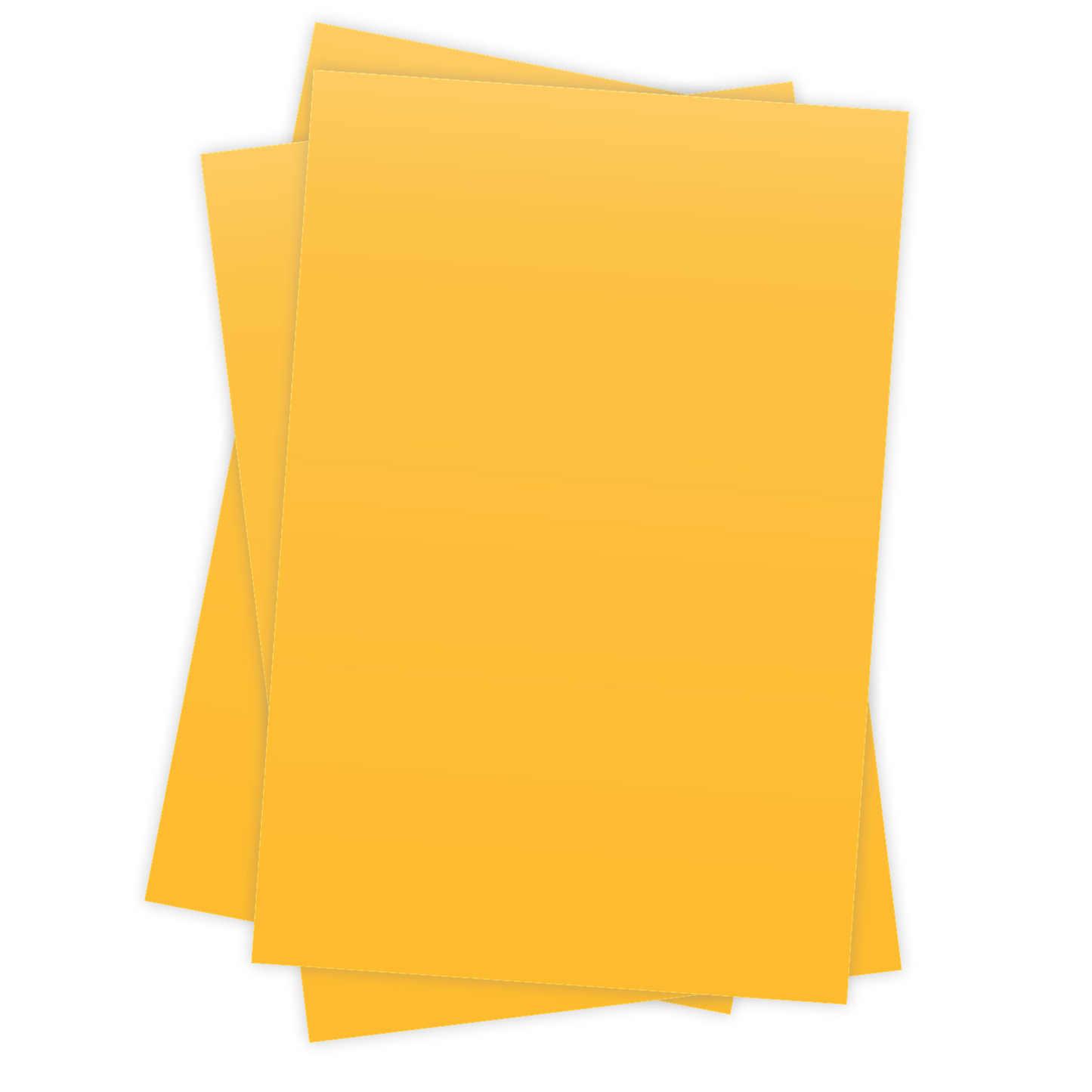 craftcut® glänzend Vinylfolie A4 - Variante: Dark Yellow