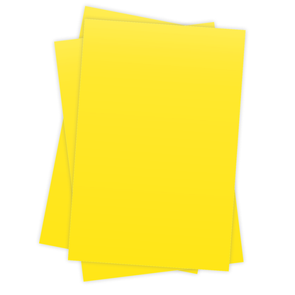 craftcut® glänzend Vinylfolie A4 - Variante: Medium Light Yellow