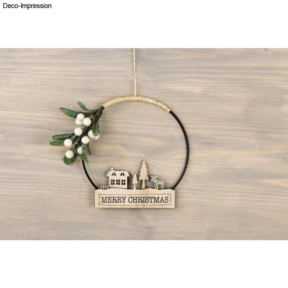 Mistelzweig Deko-Pick – 12 × 16 cm - Produktbild