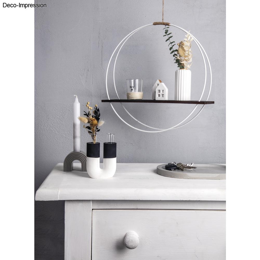 Deko Ringe + Holzboard – Bastelset, zum Hängen - Produktbild