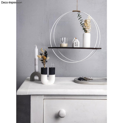 Deko Ringe + Holzboard – Bastelset, zum Hängen - Produktbild