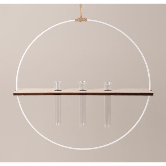 Dekoring + Holzboard – Deko-Set, inkl. Acryl-Reagenzgläser - Produktbild