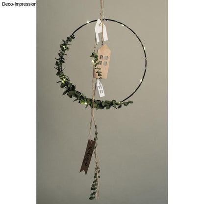 Furnierholz Lichthäuser, natur, 8 Stück - Produktbild