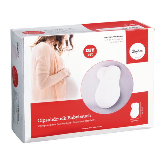 Gipsabdruck Babybauch – Abdruckset, Komplett-Set - Produktbild
