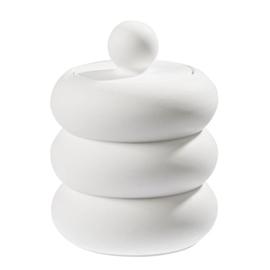 Silikon Gießform Dose mit Deckel, ca. 10,5 x 8 cm Produktbild