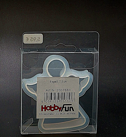 Silikon Gießform Engel I, 7,5 cm Produktbild