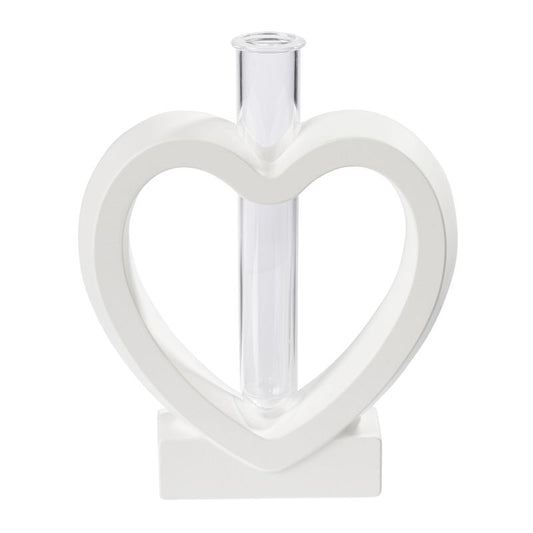 Silikon Gießform Vase Herz, ca. 13,5 x 12 x 3 cm Produktbild