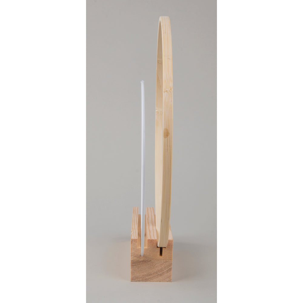 Holzaufsteller für Dekoringe – FSC 100% - Produktbild