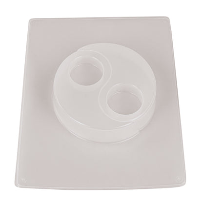 LDPE Gießform Teelichthalter Yin Yang, 2 Motive - Produktbild