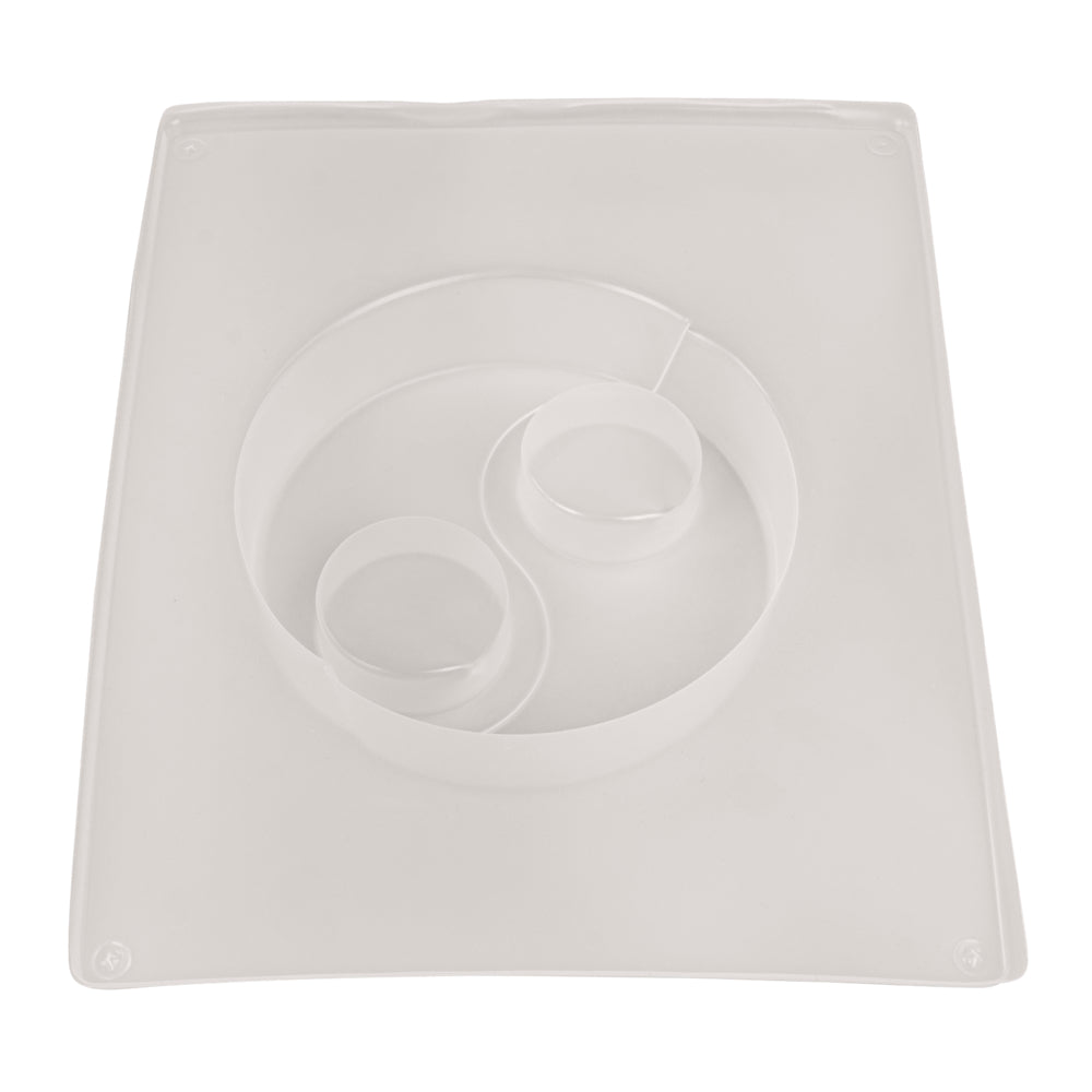 LDPE Gießform Teelichthalter Yin Yang, 2 Motive - Produktbild