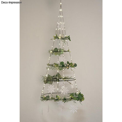 Mini-LED Lichterkette mit Timer, lichtgelb, 96 LEDs - Produktbild