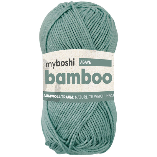 myboshi Bamboo Bambus-Baumwollgarn 50 g - Variante: agave