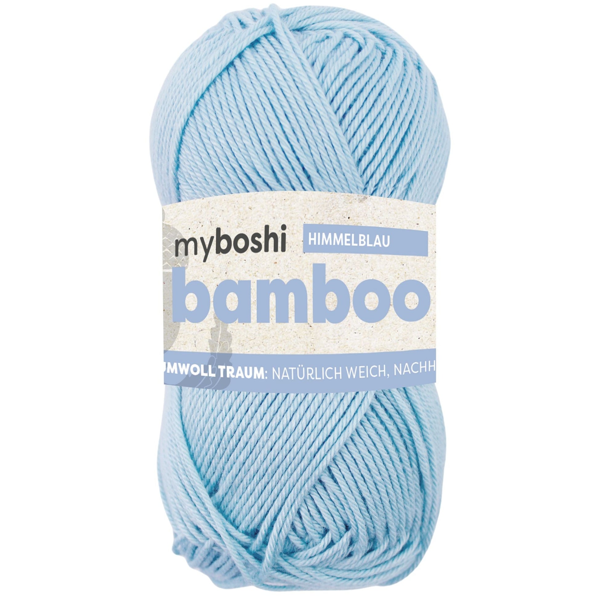 myboshi Bamboo Bambus-Baumwollgarn 50 g - Variante: himmelblau