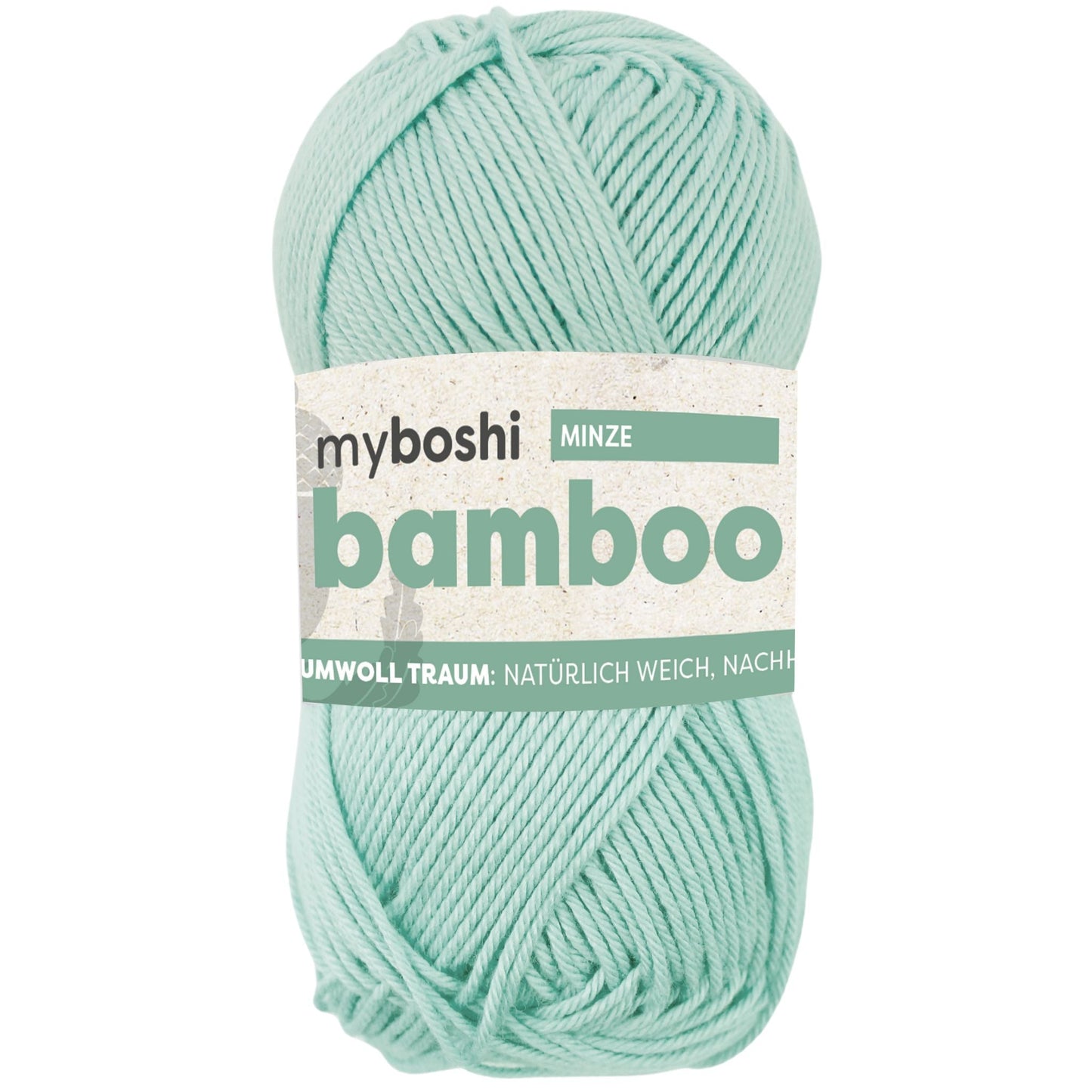 myboshi Bamboo Bambus-Baumwollgarn 50 g - Variante: minze