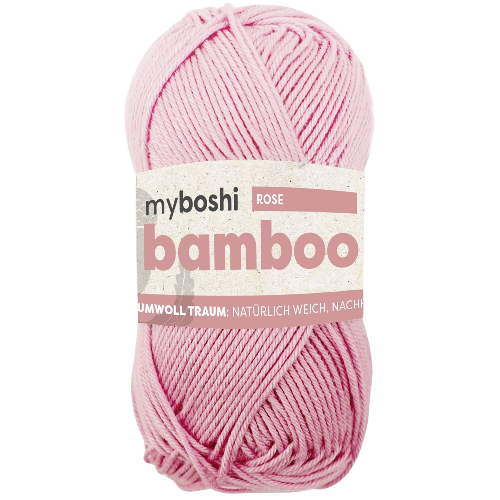 myboshi Bamboo Bambus-Baumwollgarn 50 g - Variante: rose