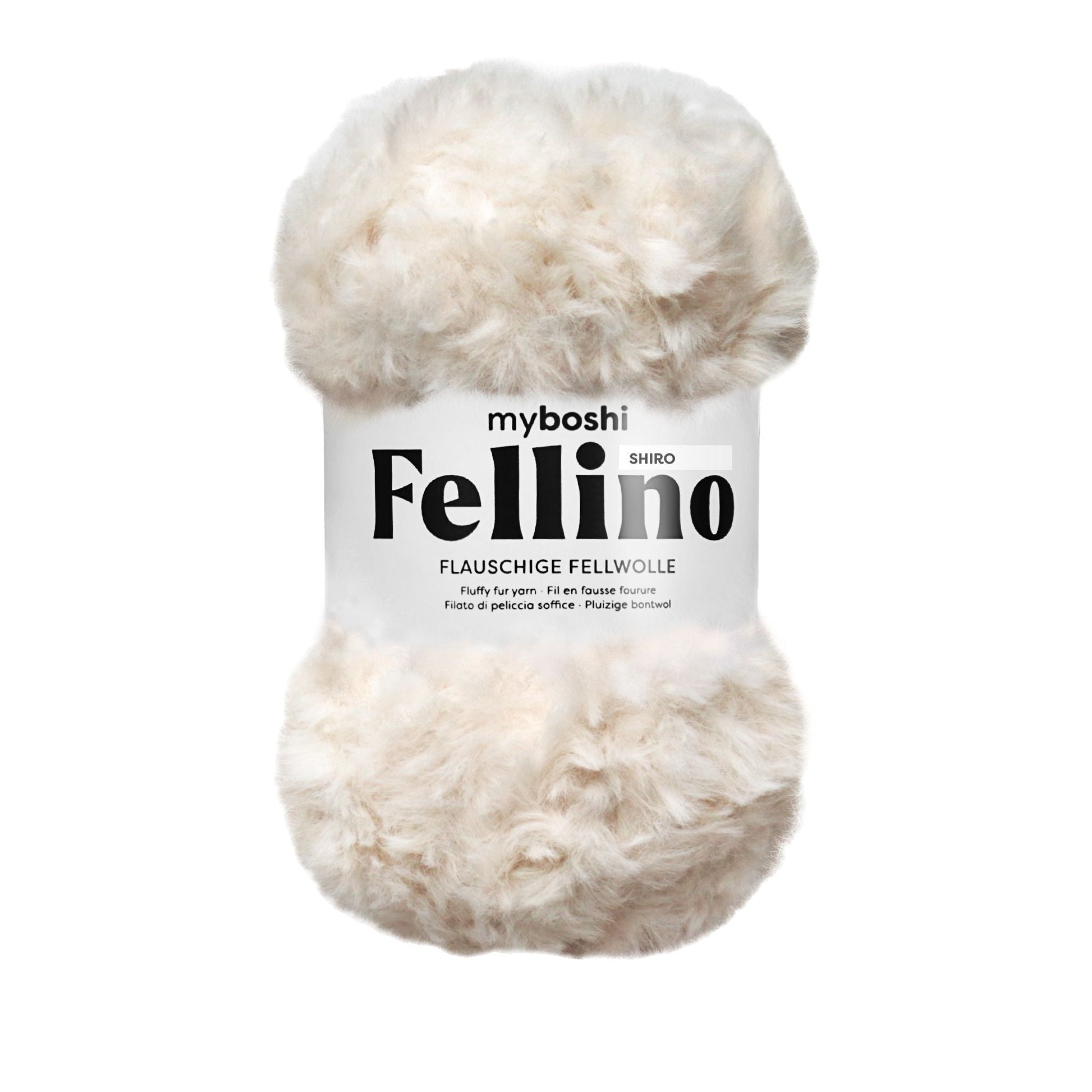 myboshi Fellino Kunstfellgarn 100 g - Variante: Shiro