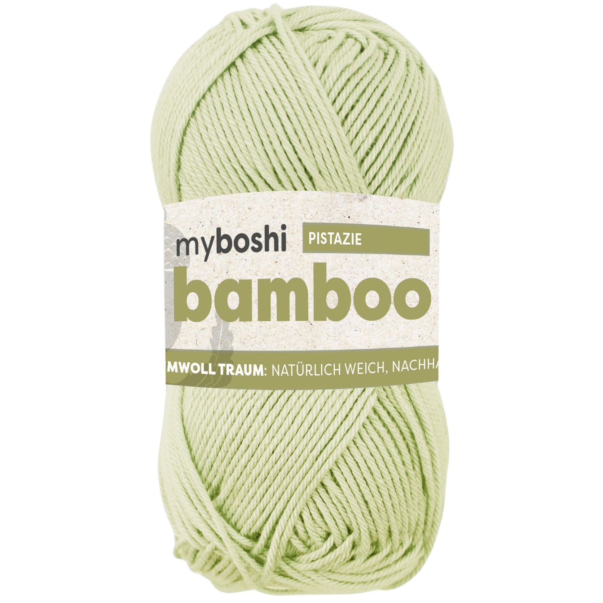 myboshi Bamboo, 50g, 60% Bambus 40% Baumwolle in Farbe pistazie