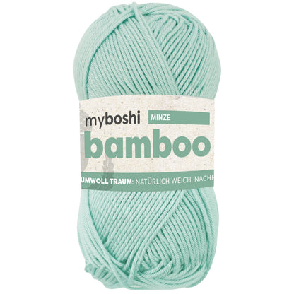 myboshi Bamboo, 50g, 60% Bambus 40% Baumwolle in Farbe minze