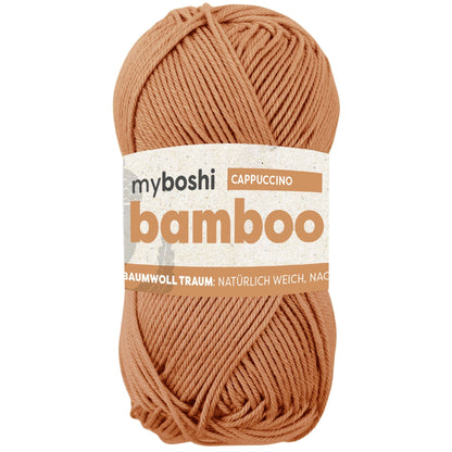 myboshi Bamboo, 50g, 60% Bambus 40% Baumwolle in Farbe cappuccino