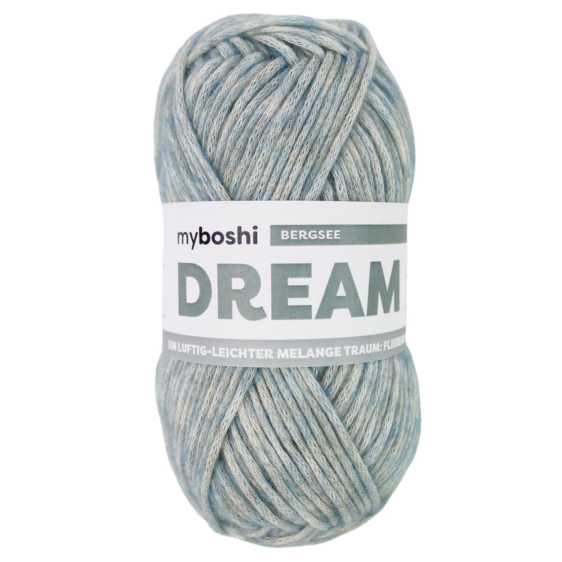 myboshi Dream, 50g, 76% Baumwolle, 22% Baby-Alpaka, 2% Merino in Farbe Bergsee