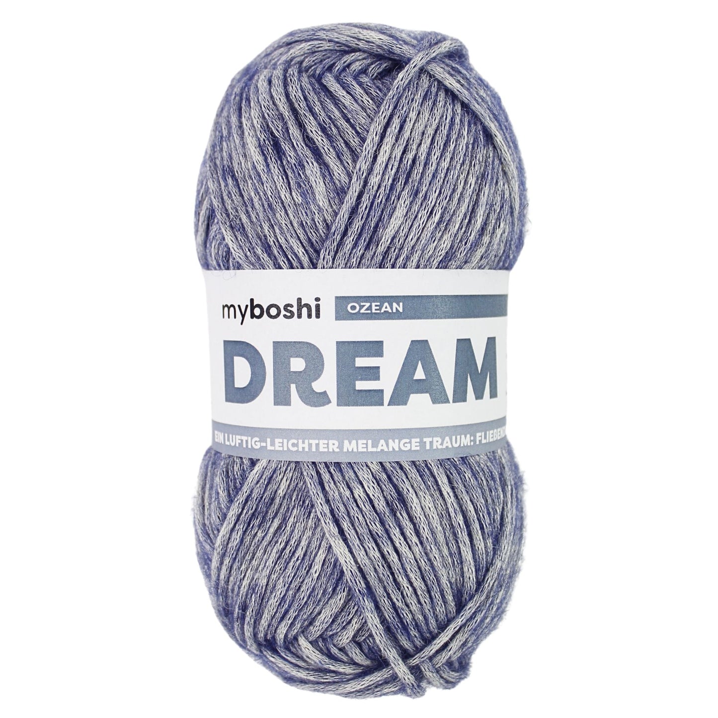 myboshi Dream, 50g, 76% Baumwolle, 22% Baby-Alpaka, 2% Merino in Farbe Ozean
