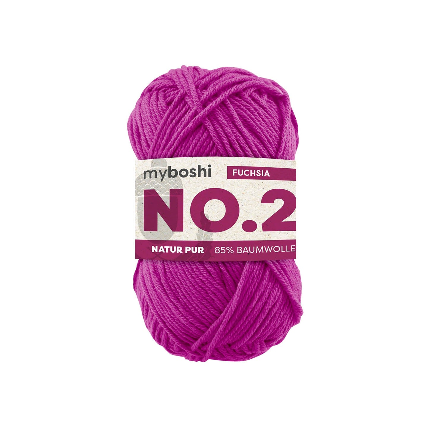 myboshi No.2 in Farbe fuchsia