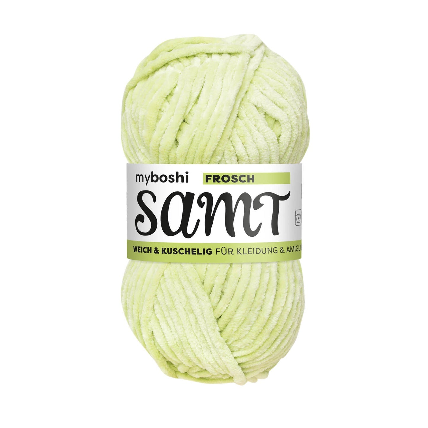 myboshi Samt, 100g, 100% Polyester in Farbe Frosch