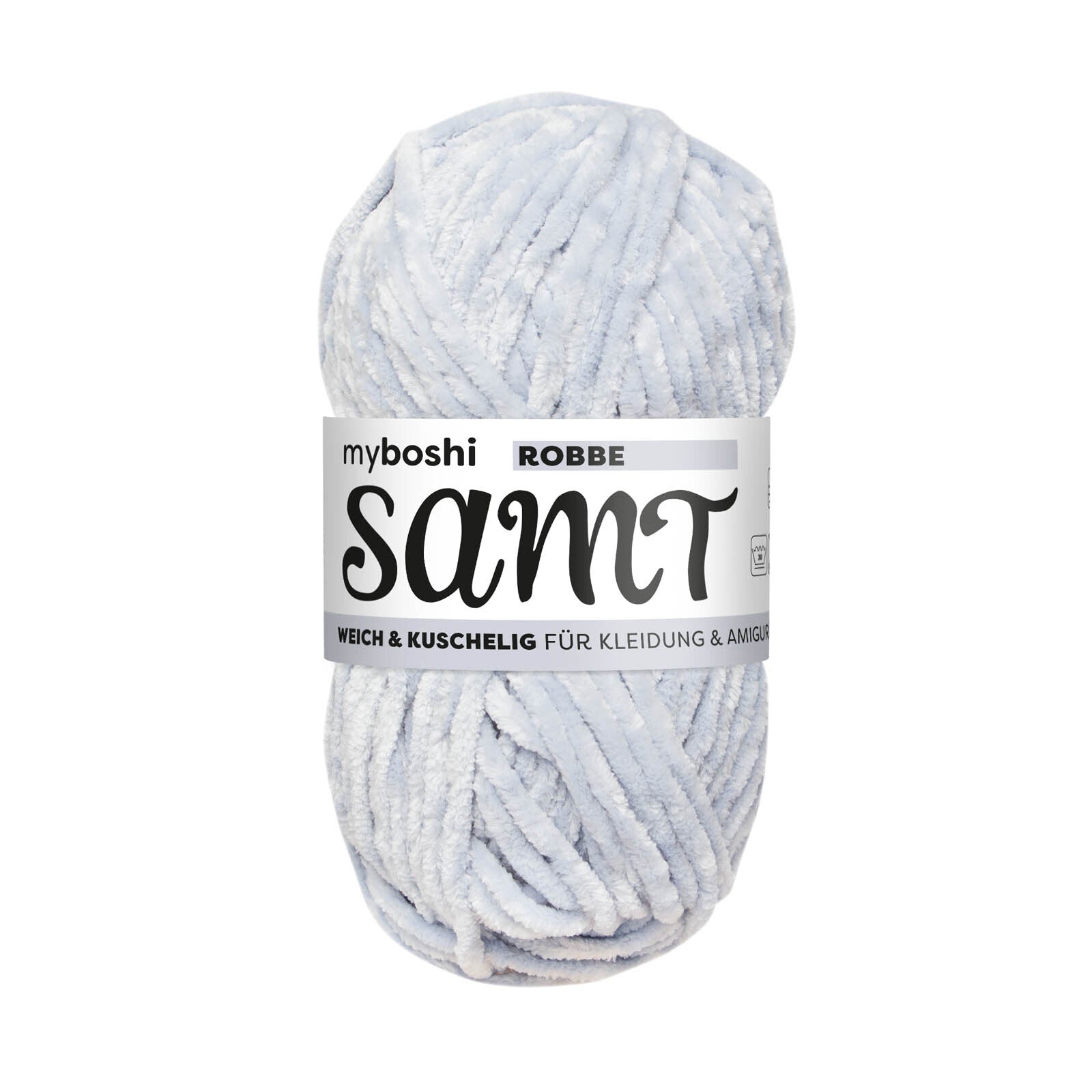 myboshi Samt, 100g, 100% Polyester in Farbe Robbe