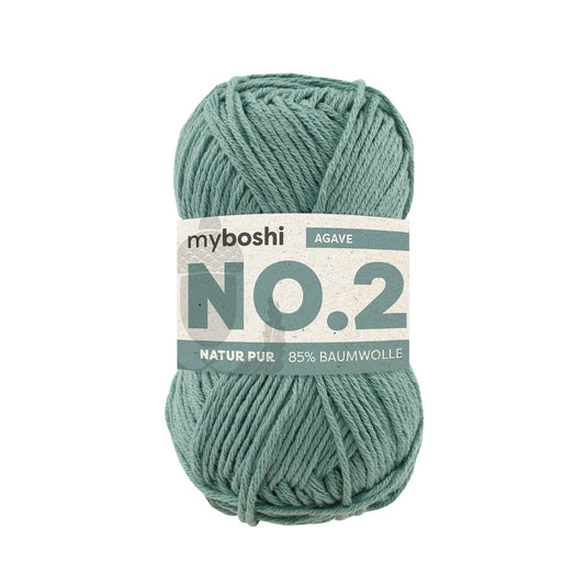 myboshi No.2 in Farbe agave