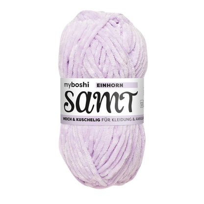 myboshi Samt Chenillegarn 100 g - Variante: Einhorn