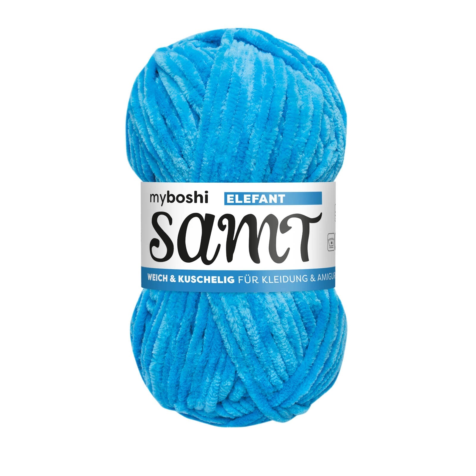 myboshi Samt Chenillegarn 100 g - Variante: Elefant