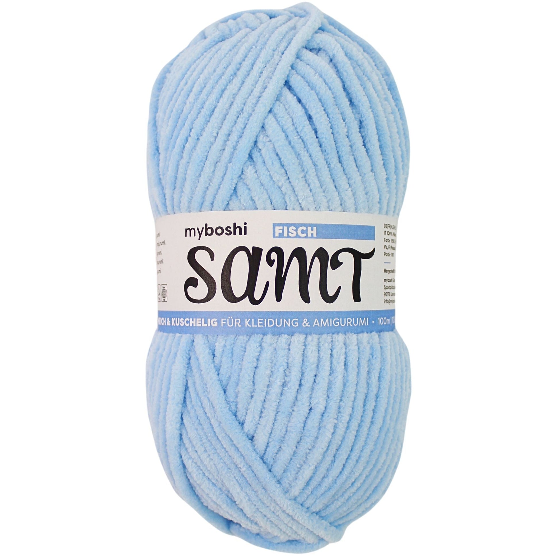 myboshi Samt Chenillegarn 100 g - Variante: Fisch