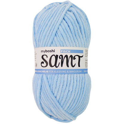 myboshi Samt Chenillegarn 100 g - Variante: Fisch
