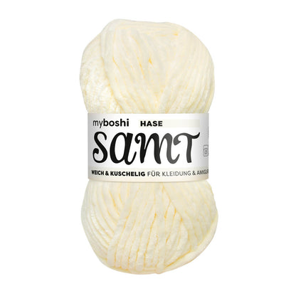 myboshi Samt Chenillegarn 100 g - Variante: Hase