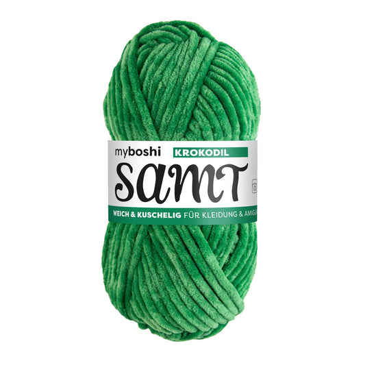 myboshi Samt in Farbe Krokodil