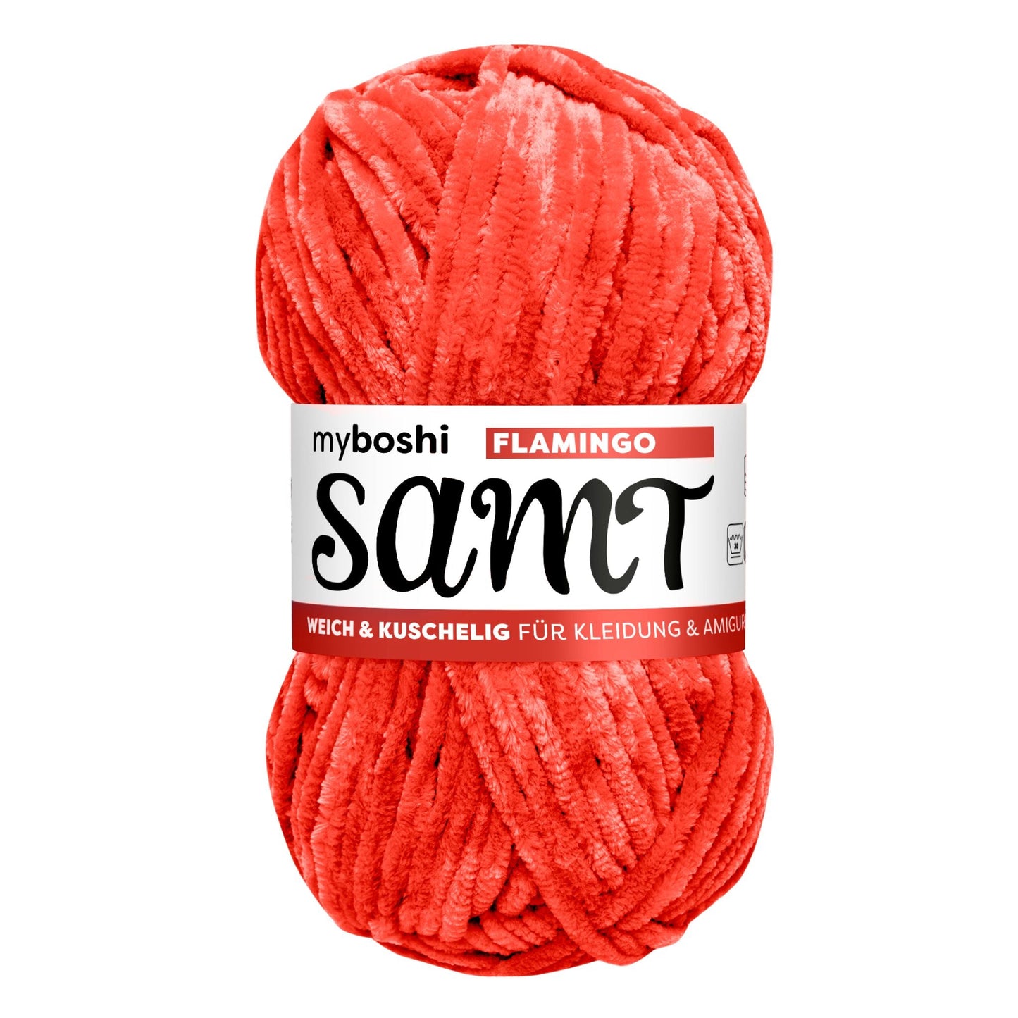 myboshi Samt in Farbe Flamingo