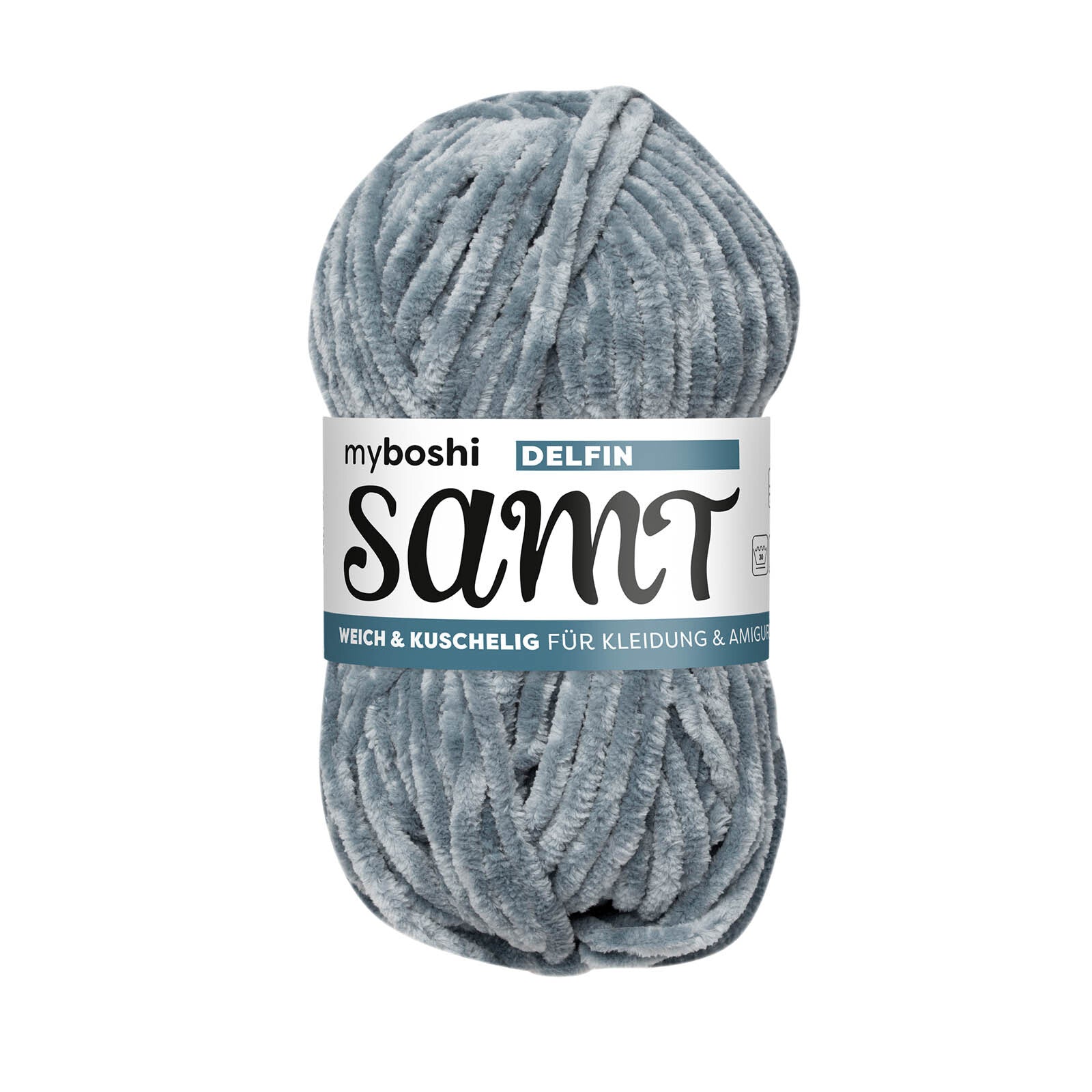 myboshi Samt in Farbe Delfin
